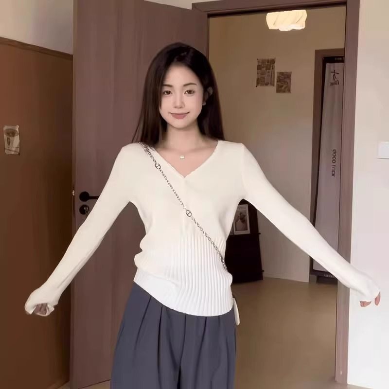 Pilates Yoga Jumper - เสื้อสเวตเตอร์ เสื้อจั๊มเปอร์ เสื้อพูลโอเวอร์ เสื้อพูลโอเวอร์ผู้หญิง ดีไซน์หรูหรา สีเขียวลายม้าลาย