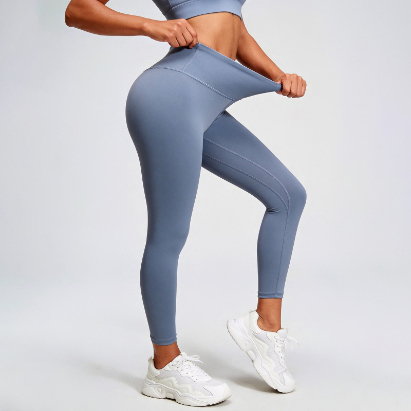 Pilates Yoga Legging - กางเกงโยคะผู้หญิงเอวสูง กระชับสัดส่วน เซ็กซี่ กางเกงกีฬา ยืดหยุ่นได้ เหมาะสำหรับออกกำลังกาย