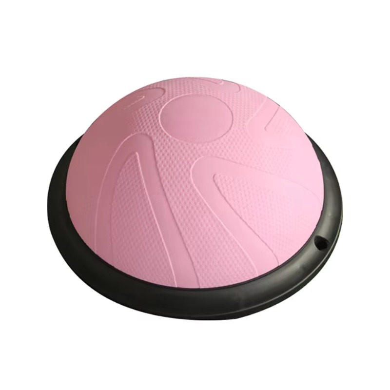 Pilates Toning Ball - ลูกบอลโยคะทรงครึ่งวงกลม ขนาด 46 ซม. แบบหนาพิเศษ ป้องกันการแตก