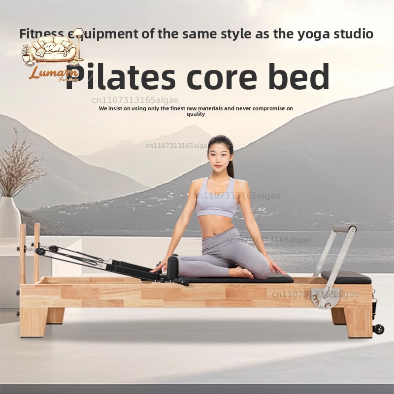 Pilates And Yoga Is Same - ชุดเตียงพิลาทิสขนาดใหญ่ 5 ชิ้น, สตูดิโอโยคะไม้สำหรับใช้ในบ้าน, รุ่นเดียวกัน, สำหรับเทรนเนอร์ส่วนตัวเชิงพาณิชย์