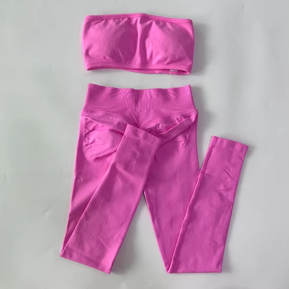 ชุดโยคะแบบสองชิ้นสำหรับผู้หญิง - Pilates Yoga Legging บทวิจารณ์และราคา