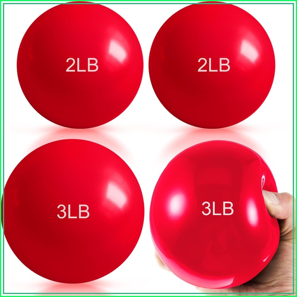 ลูกบอลออกกำลังกายแบบมีน้ำหนัก  - Pilates Toning Ball บทวิจารณ์และราคา