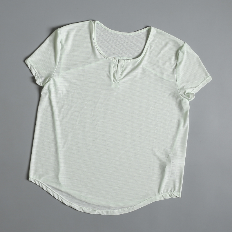 เสื้อยืดแขนสั้นทรงหลวมสไตล์สปอ - Pilates V Yoga บทวิจารณ์และราคา