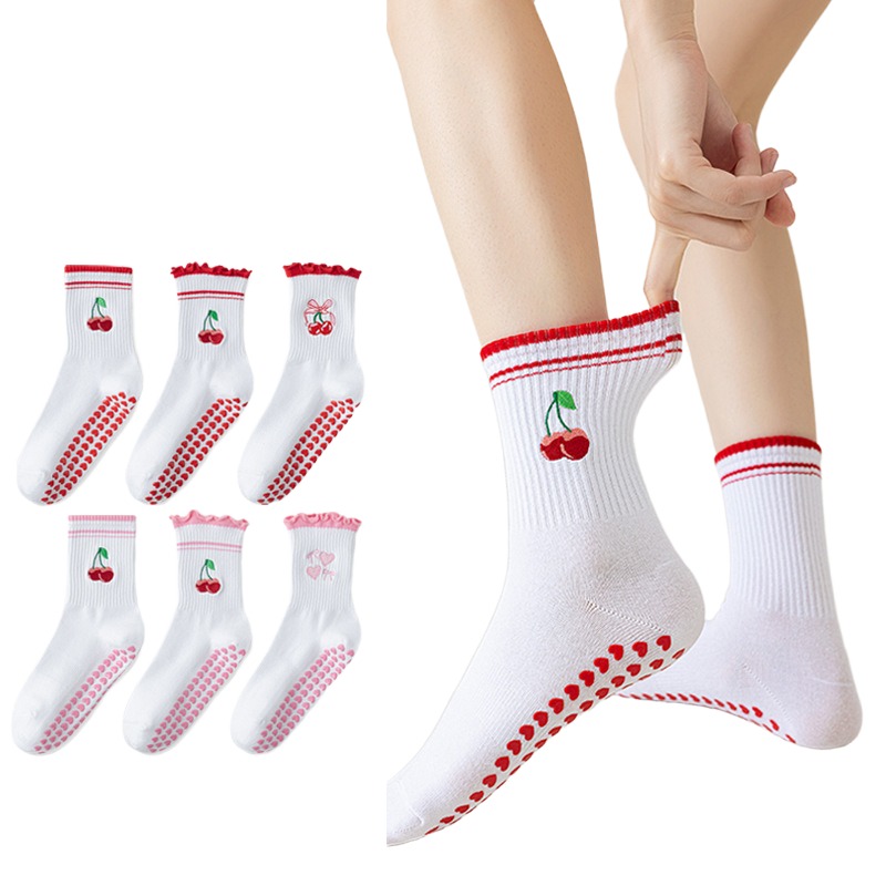 1 คู่ถุงเท้าโยคะมืออาชีพสำหรับ - Pilates Yoga Fitness บทวิจารณ์และราคา