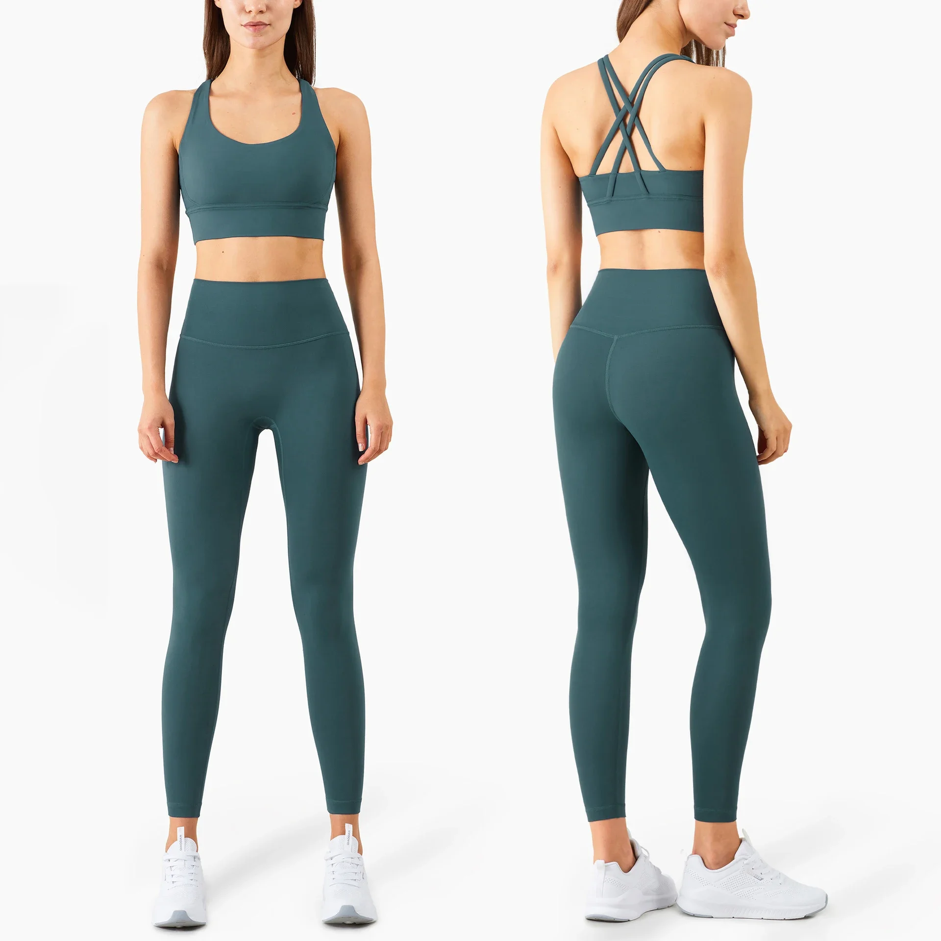 ฤดูร้อนใหม่ 2 ชิ้นเสื้อผ้าโยคะ - Pilates Yoga Legging บทวิจารณ์และราคา